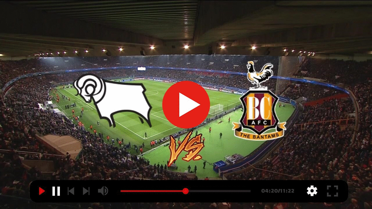 (LIVE SPORT!!) Watch Derby County vs Bradford City Live Str Group