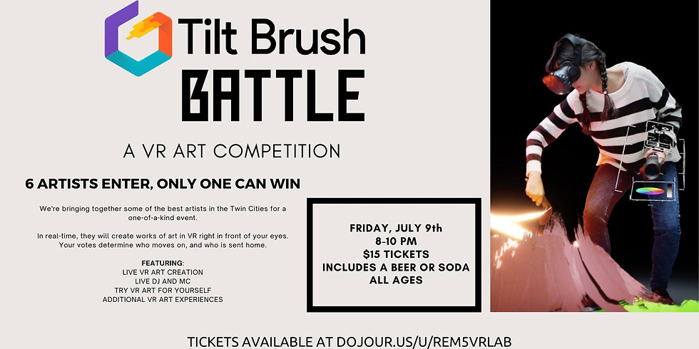 Tilt Brush VR Art Battle