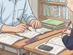 三学塾のマンツーマン指導(1対1)について