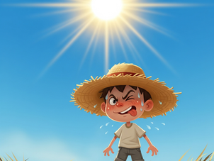 暑い日