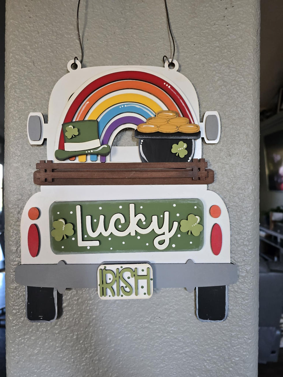 Thumbnail: St. Patrick's Day Inserts for 12" truck, truck box, camper and pallet sign