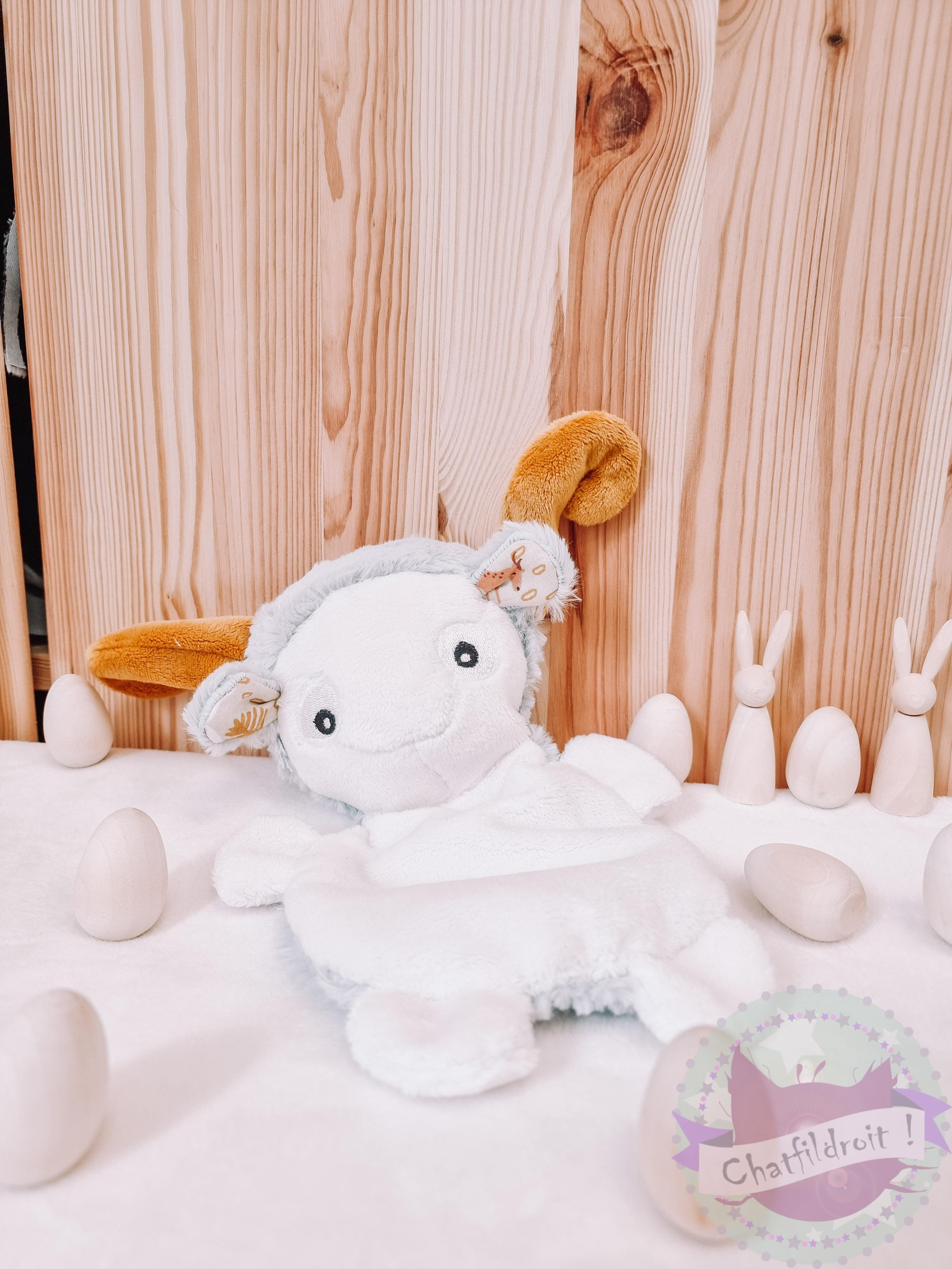 Peluche bouc "Pitibouk" sur mesure