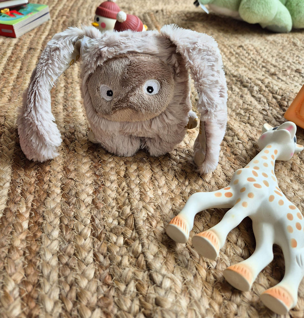 Miniature : Peluche lapin min-bestiole " Savane"