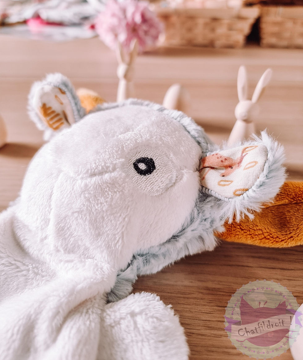 Miniature : Peluche bouc "Pitibouk" sur mesure
