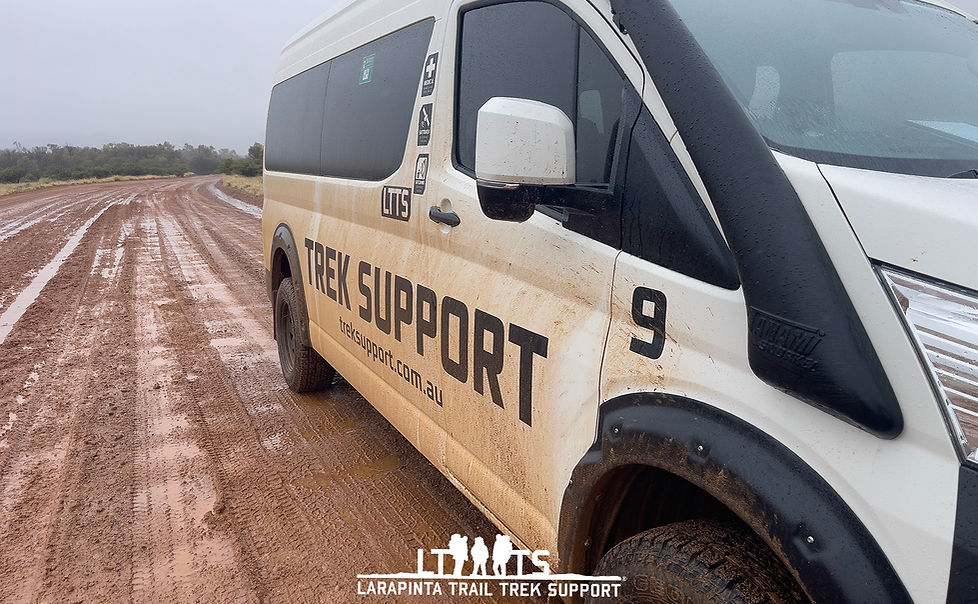 4WD Hiace Larapinta Trail Trek Support Transfers