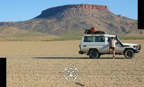 Preparing to fly UAVs over the Cambridge Gulf, East Kimberley, for a coastal search