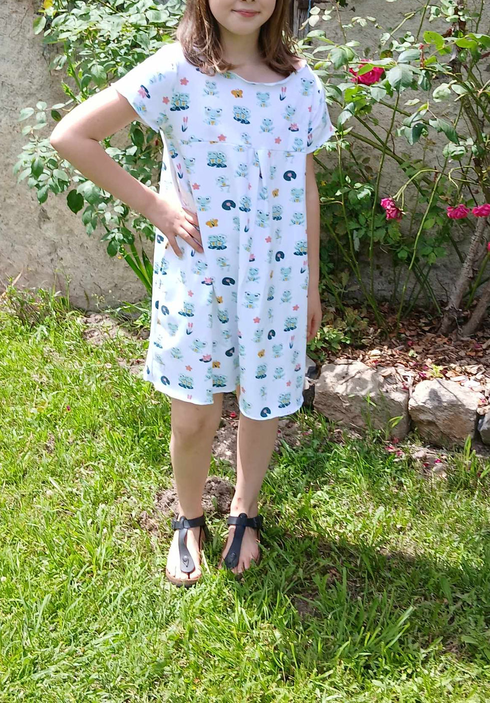 Thumbnail: Colombine blouse/robe T4-16 ans