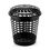 Miniatura: Cesto Telado Preto com Tampa 30L Plasnew