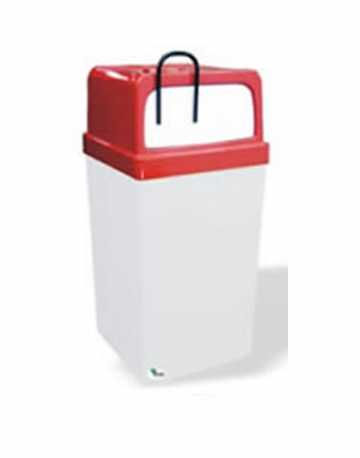 Lixeira Fast Food em fiberglass