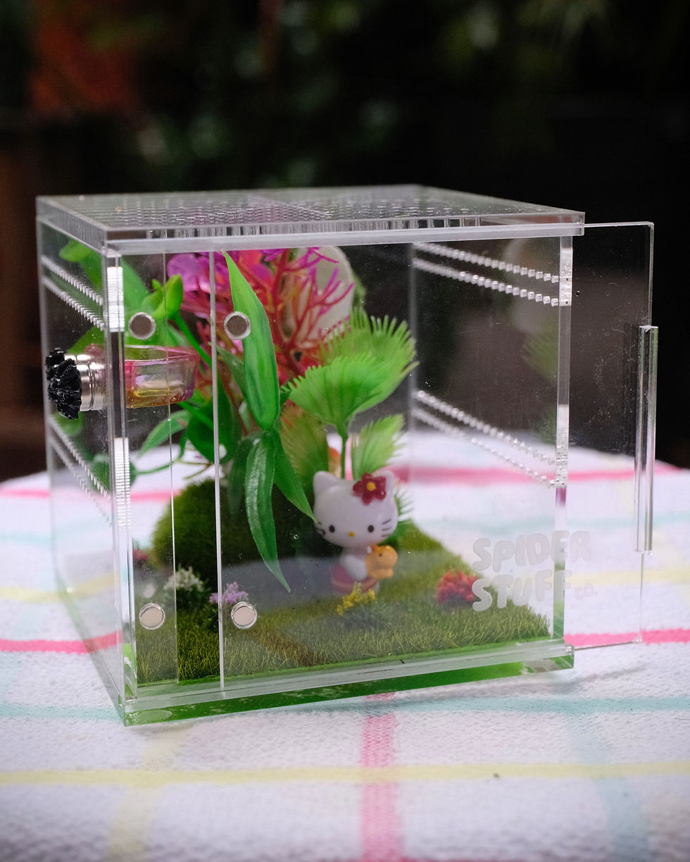 Thumbnail: Hello Kitty Meadow Enclosure (4x4x4")