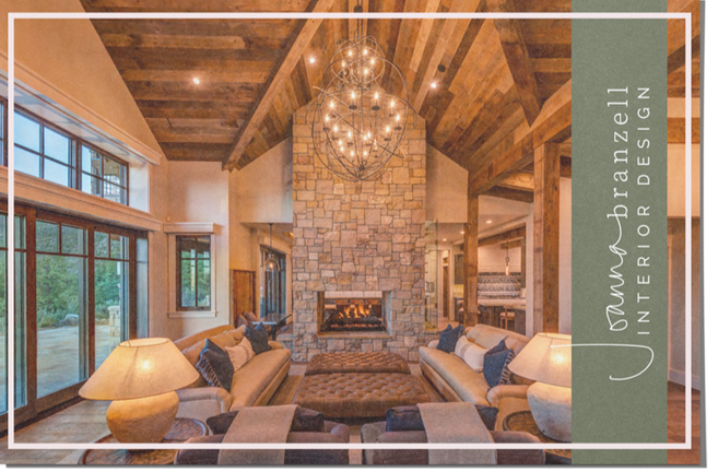 Joanna Branzell Interior Design Direct Mailer by East River, Truckee 