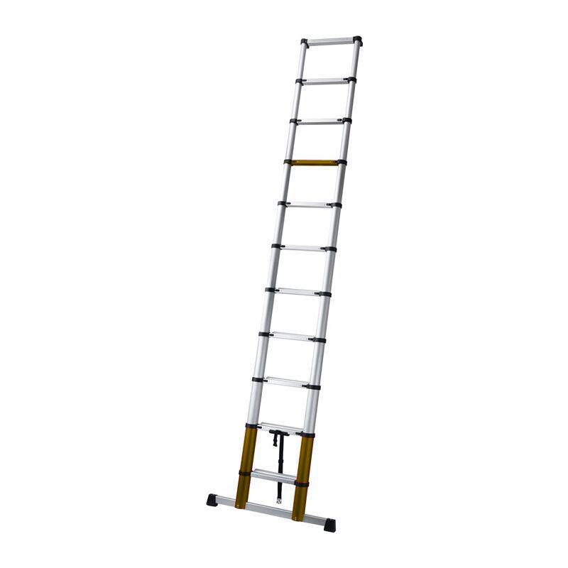 Teleskopleiter aus Aluminium, sicher und stabil
