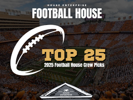 The Football House Top 25-Preseason 2025 Poll