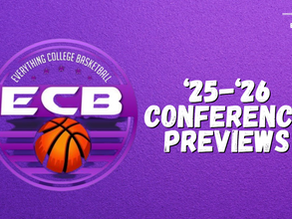Everything College Basketball: 2025-26 Conference Previews HQ