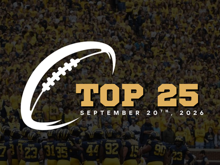 The Football House Top 25: September 20th, 2026