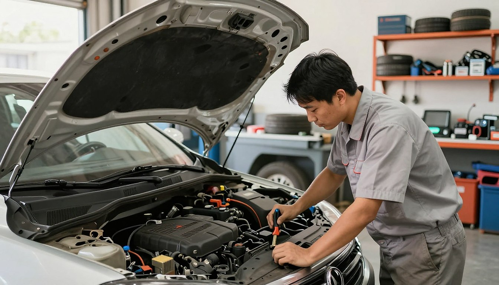 二手車車況檢查