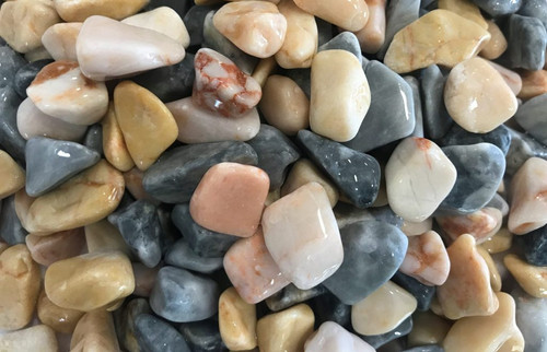 Hawaii Colorful Rocks HAWAIIAN SPECIAL MULTICOLOR RIVER PEBBLES | Hard Rock Gallery
