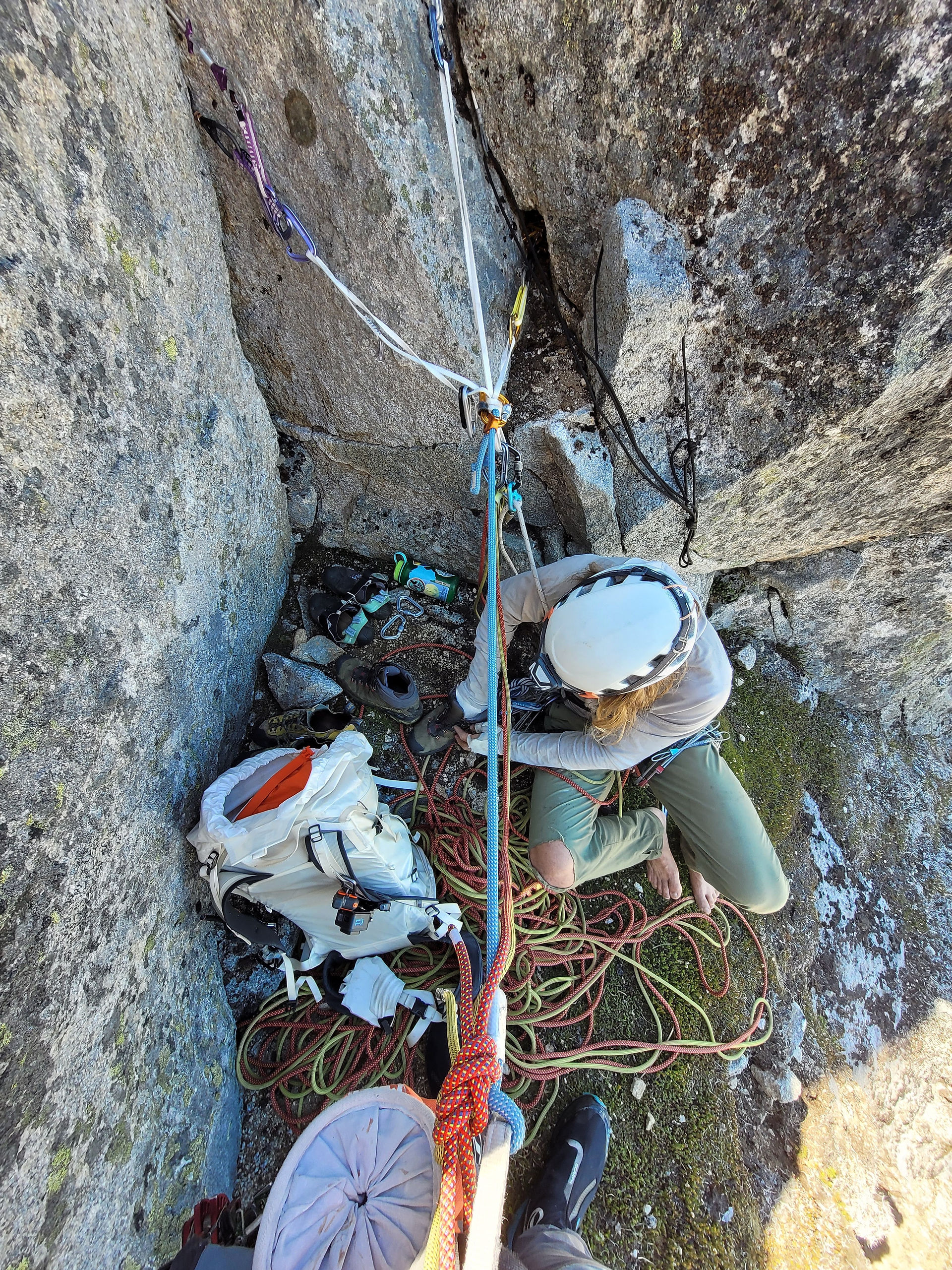 Belay station
