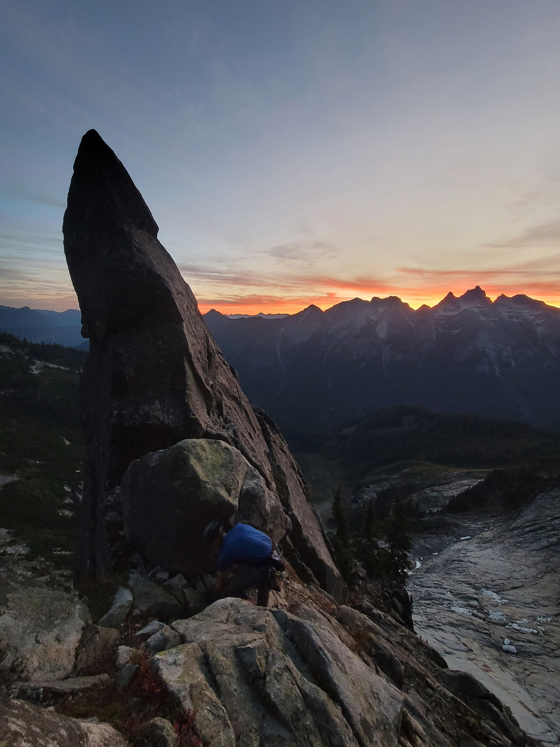Gendarme at dawn