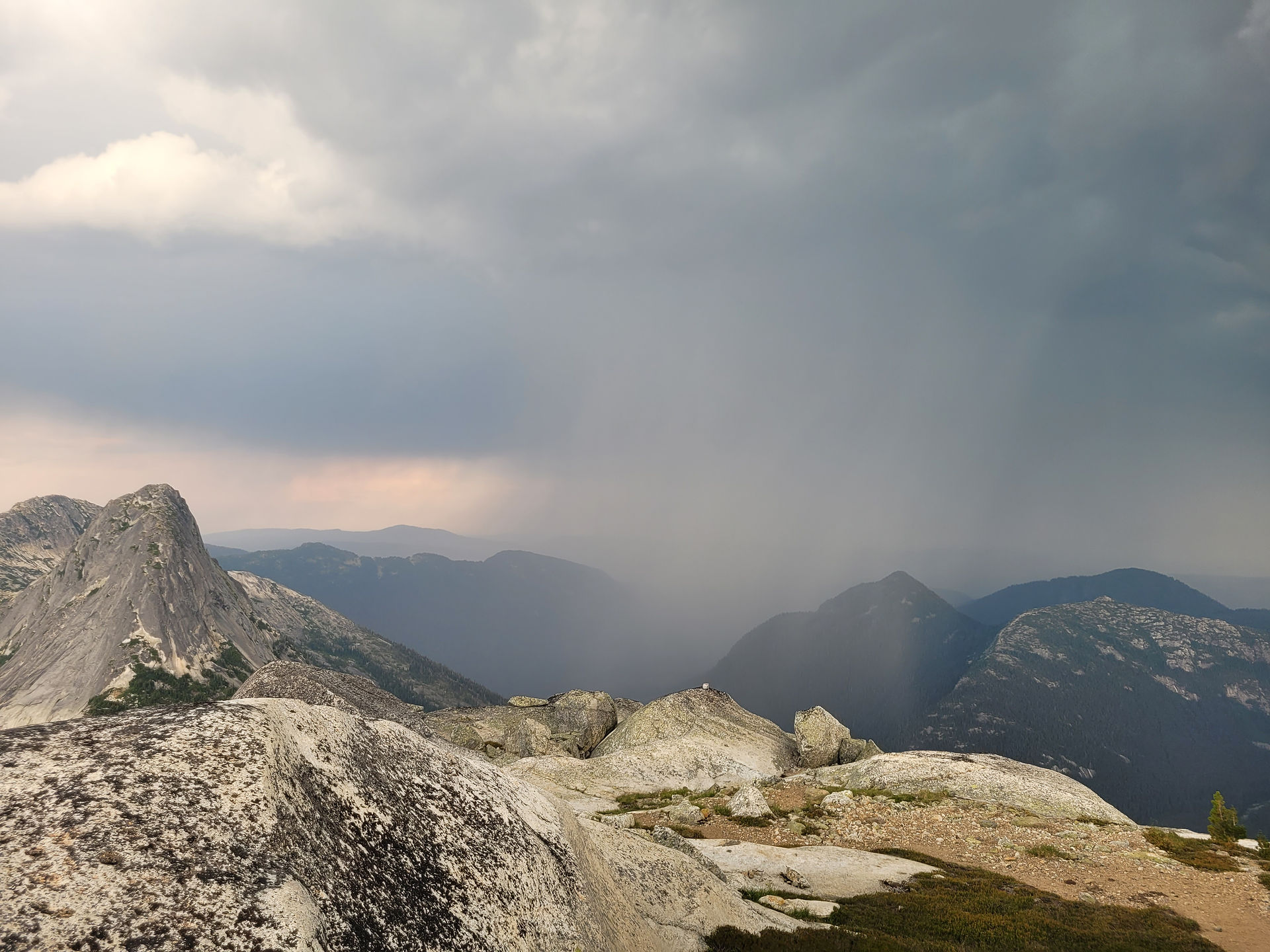 Rain incoming
