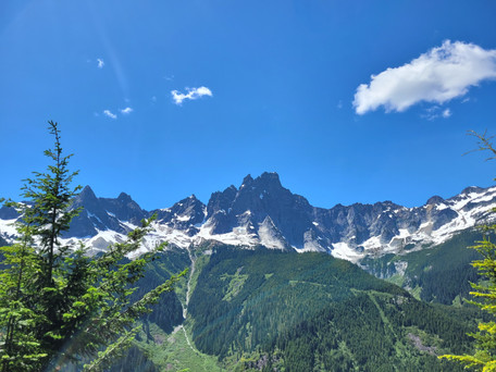Slesse from low on the trail