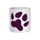 Thumbnail: Ceramic Mug 11oz Paws Plum