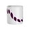 Thumbnail: Ceramic Mug 11oz Falling leaves Plum