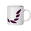 Thumbnail: Ceramic Mug 11oz Falling leaves Plum
