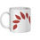 Thumbnail: Ceramic Mug 11oz Falling leaves Burnt Amber