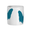 Thumbnail: Ceramic Mug 11oz Butterflies Aqua