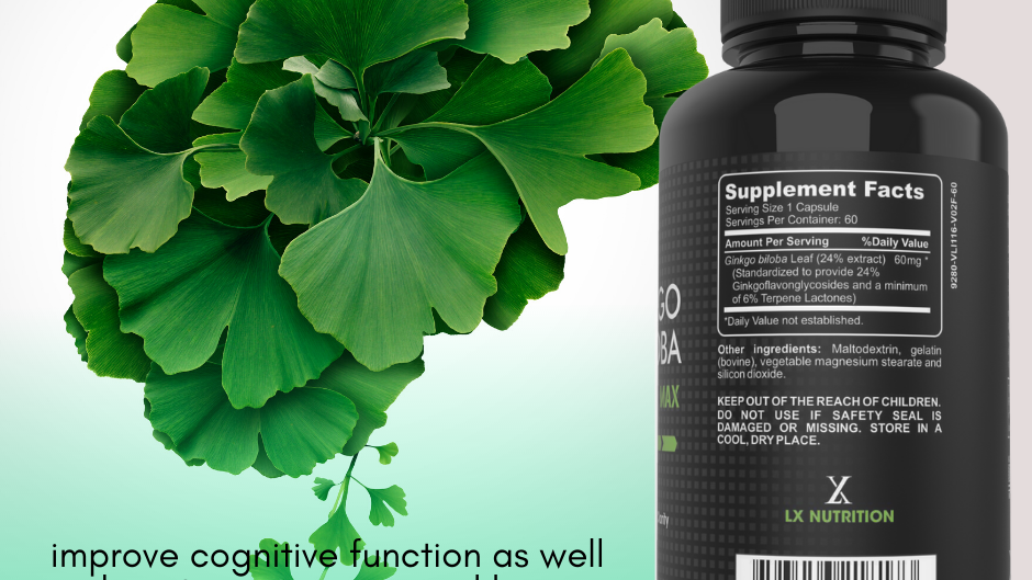 Ginkgo Biloba Max LX Nutrition