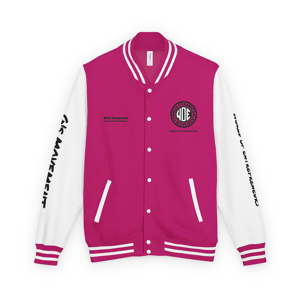 Thumbnail: WOE Dynamics Classic Letterman Jacket