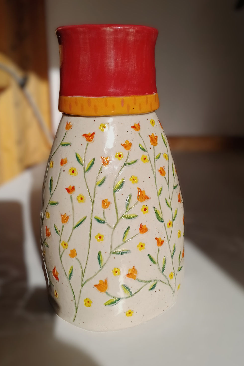 Thumbnail: Handmade Tudor-Inspired Ceramic Vase