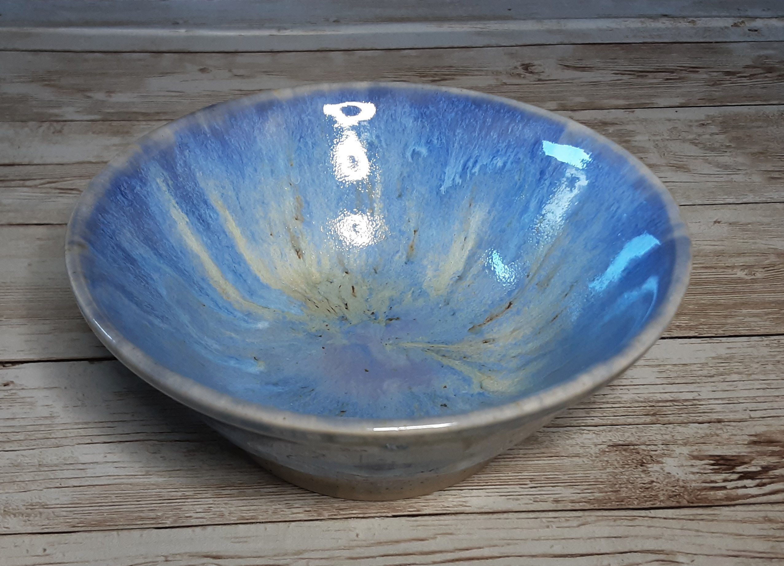 Indigo float bowl