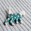 Thumbnail: Bella - White kitten in turquoise PJ