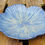 Thumbnail: Flower-Shaped Stoneware Serving plate – Periwinkle Blue