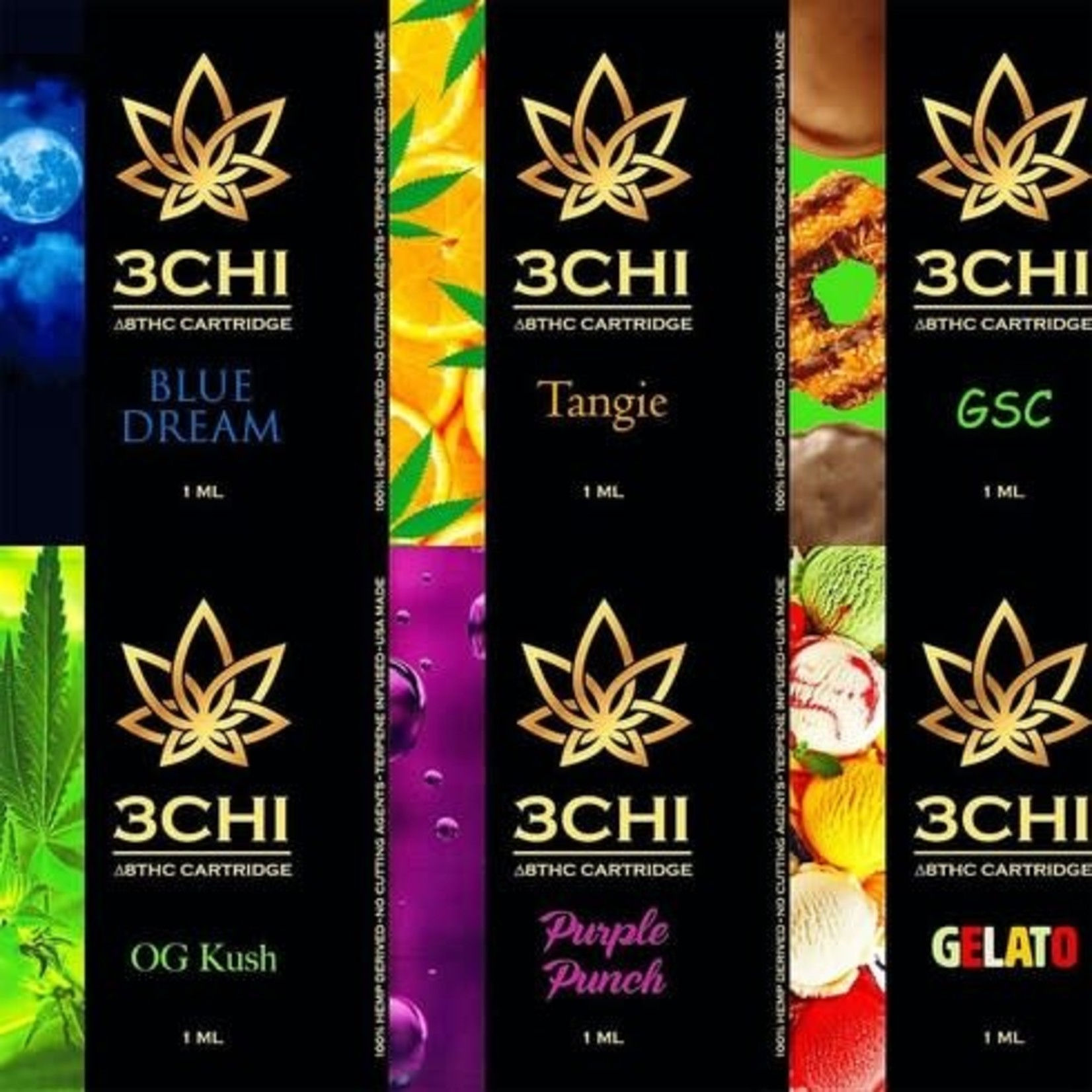 3 Chi Delta 8 Vape Cartridge