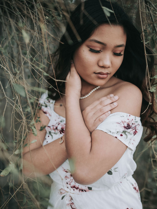 Thavia - A Moody Portrait Session | North MS Lifestyle Photographer