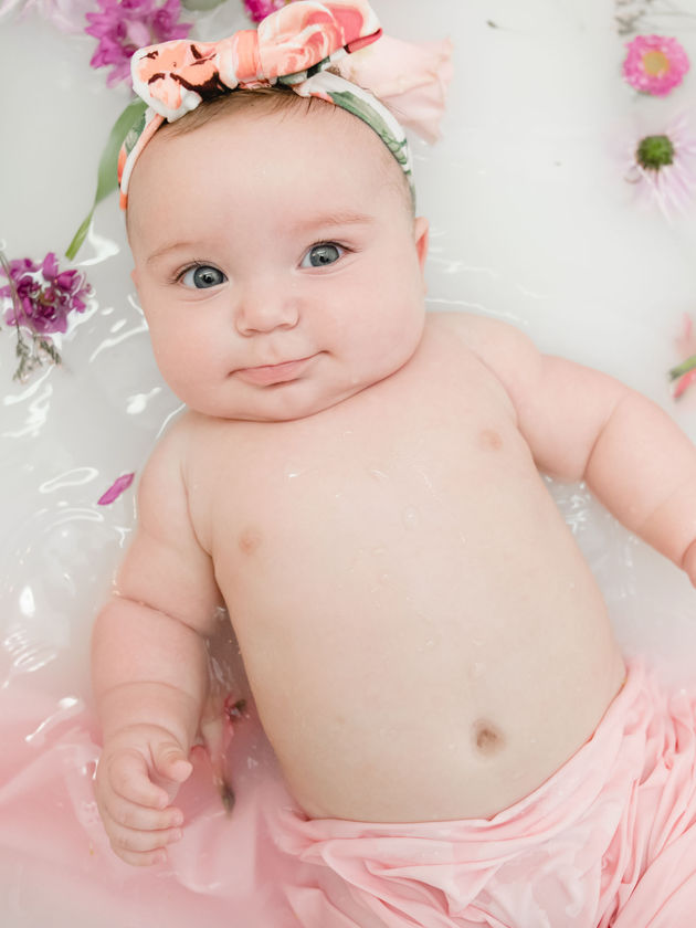 Emma - A Milk Bath Session | North MS Lifestyle Photographer