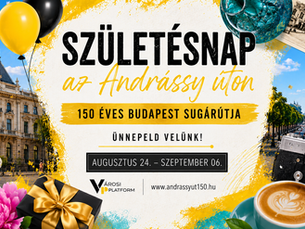 Budapest sugárútja 150 éves