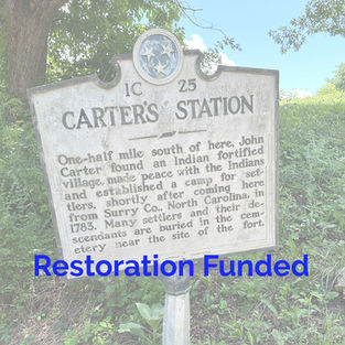 Carter's Station Historical Marker