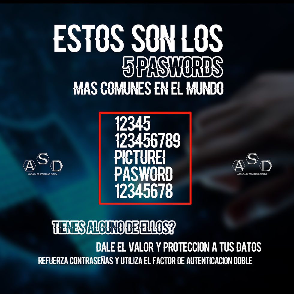 Contraseña comun