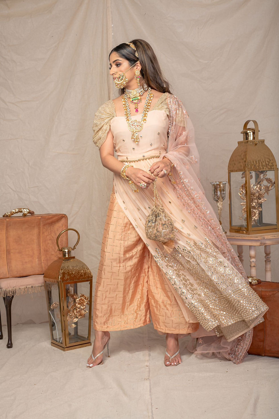 Thumbnail: The Gold Tassel Potli Bag