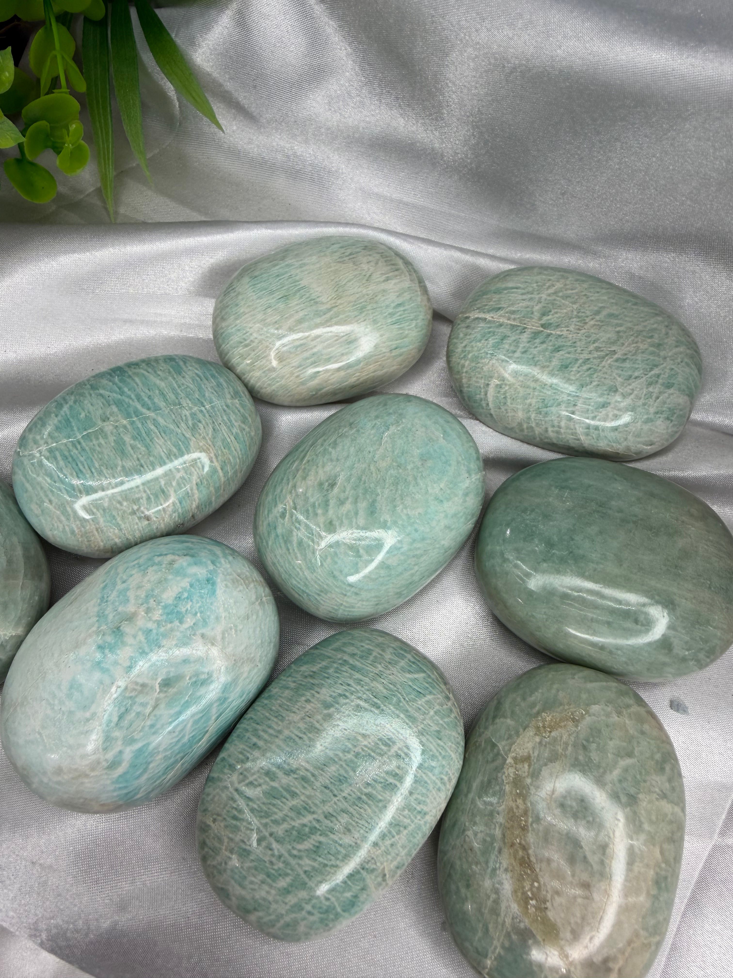 AMAZONITE FREEFORM PALM