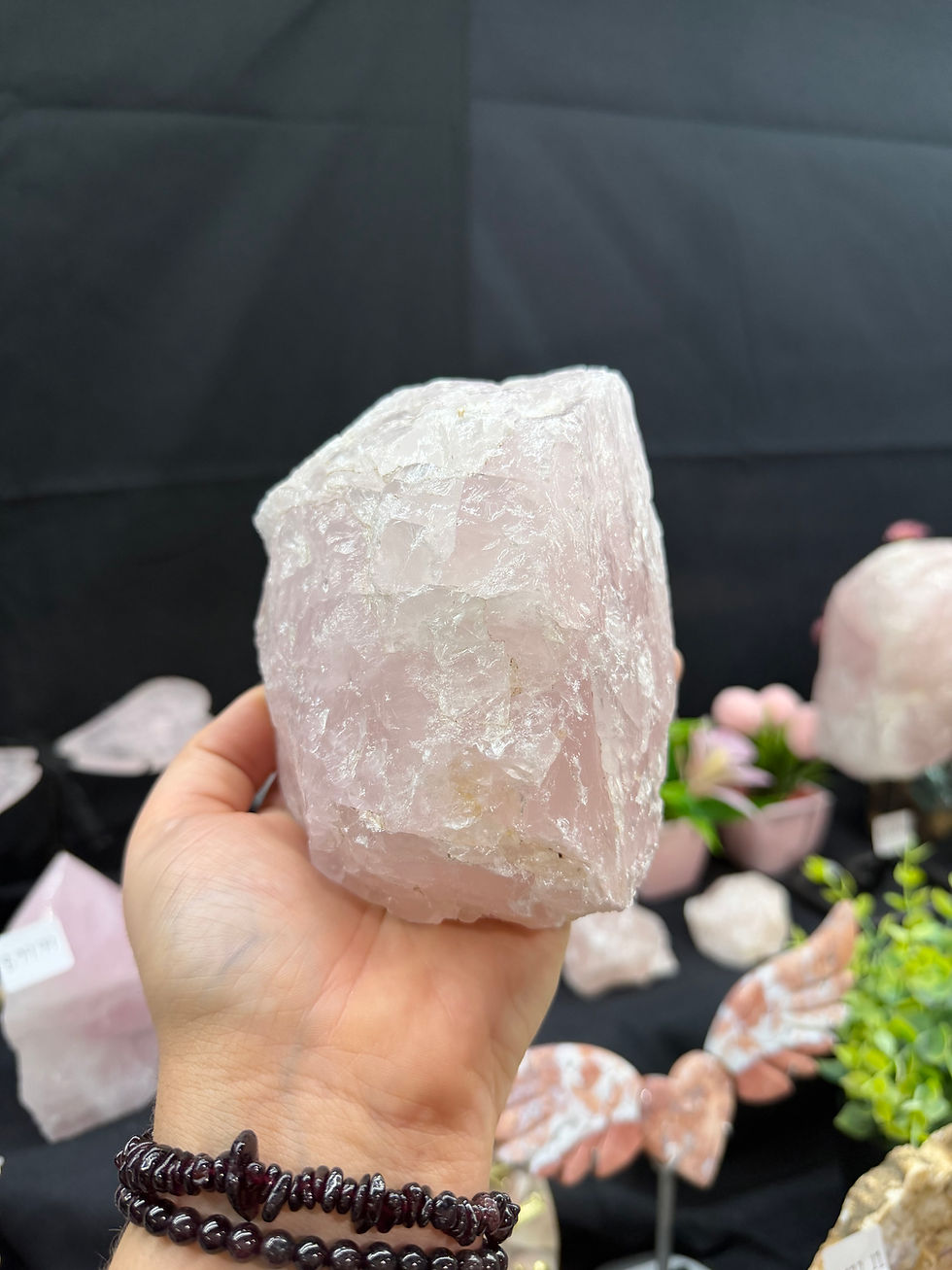 Thumbnail: ROSE QUARTZ RAWS LARGE