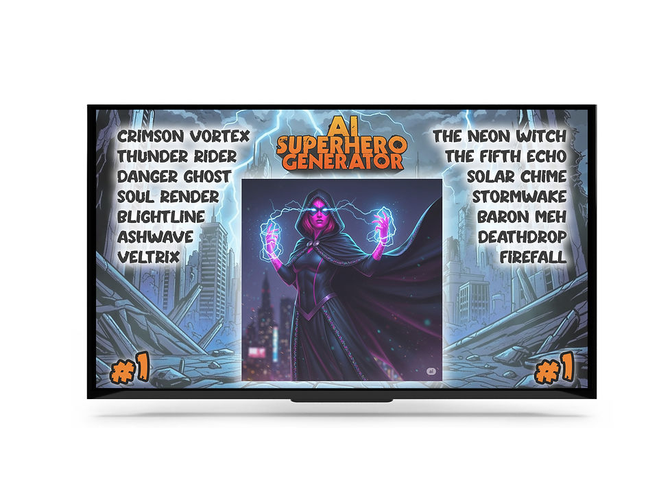 Thumbnail: A.I. Superhero Generator