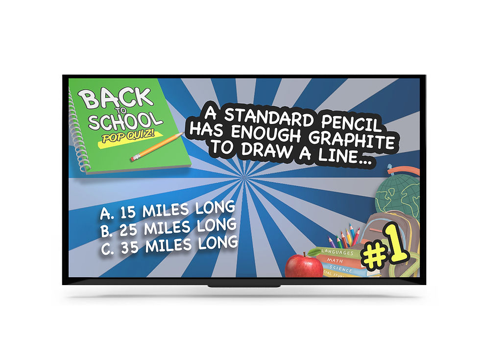 Thumbnail: Back to School: Pop Quiz