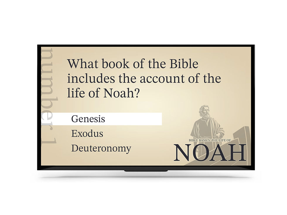 Thumbnail: Bible Basics: Noah