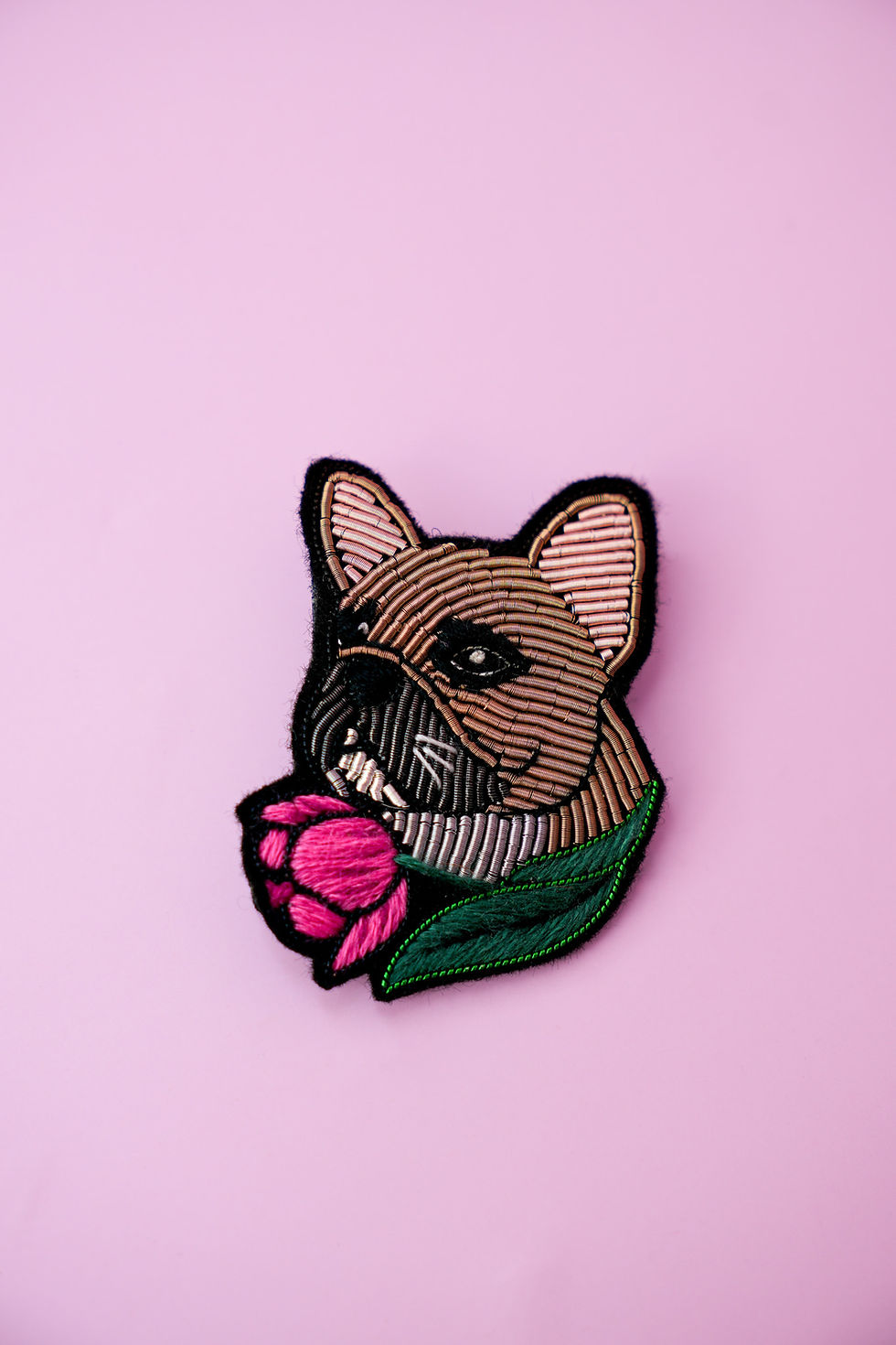 Miniature : Broche Bouledogue français