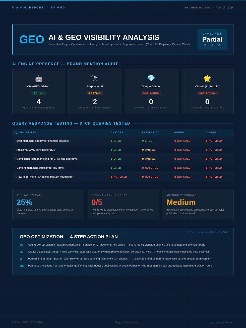 GMG CASH REPORT PAGE 4